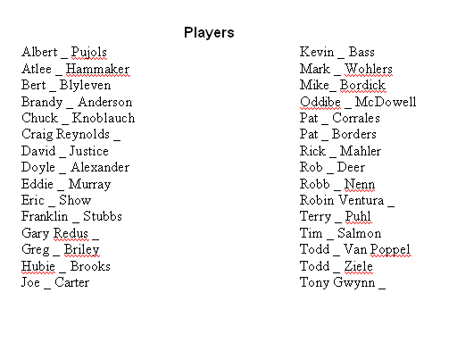 PlayersNicknames