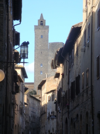 A Sunny Day in San Gimignano