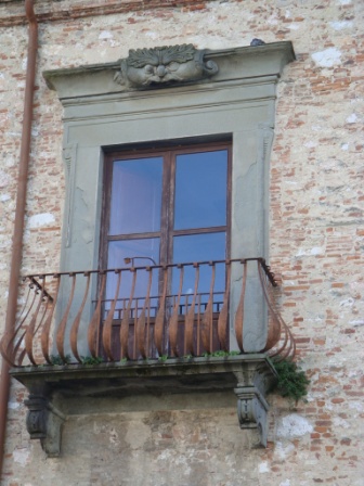 The iron balcony
