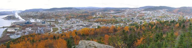 Corner Brook, Newfoundland (pic from Wikipedia)